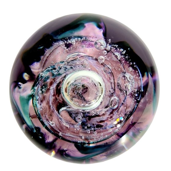 VINTAGE SELKIRK GLASS SCOTLAND TWILIGHT 1997 ETCHED MARK HANDMADE IN SCOTLAND LT - Picture 4 of 8